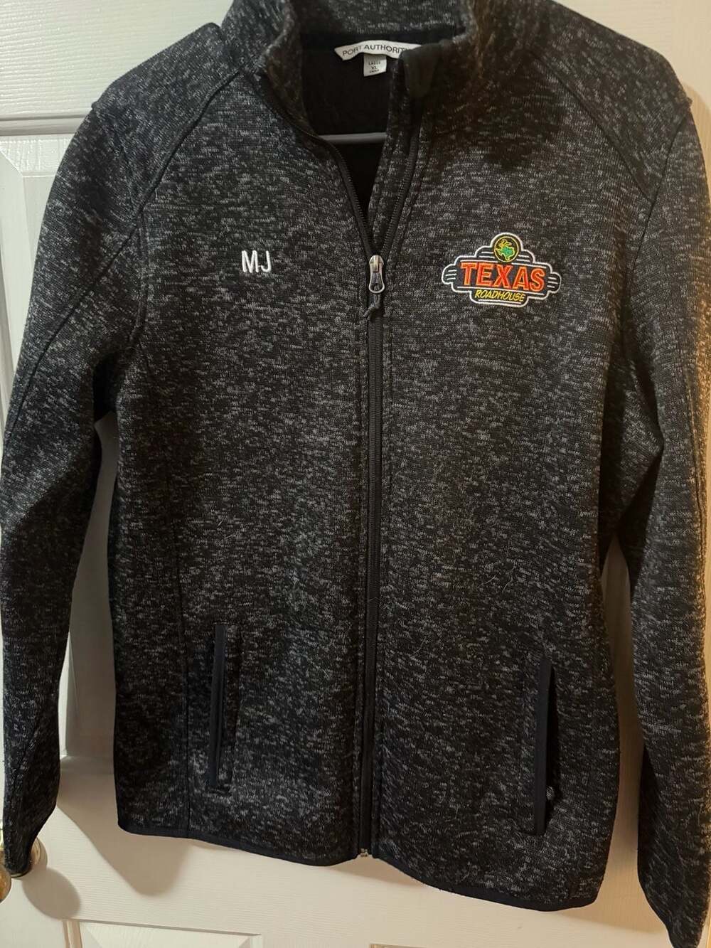 Port Authority Fleece Jacket Size XL Texas Roadhouse MJ